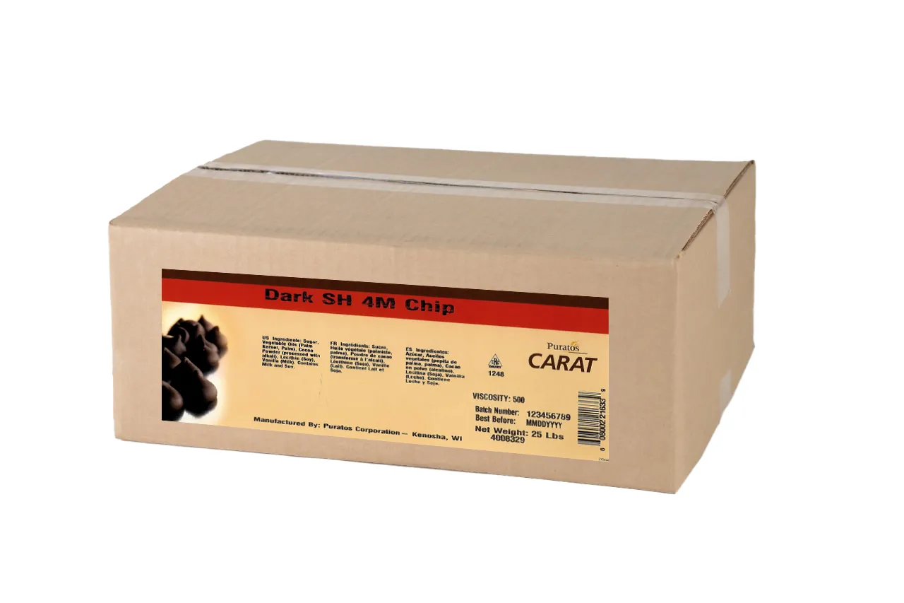 Carat Dark Compound 4M Chip - Puratos